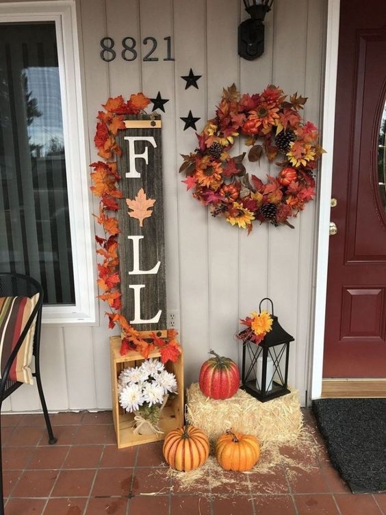 40+ Fall porch decor ideas - Home sweet Home